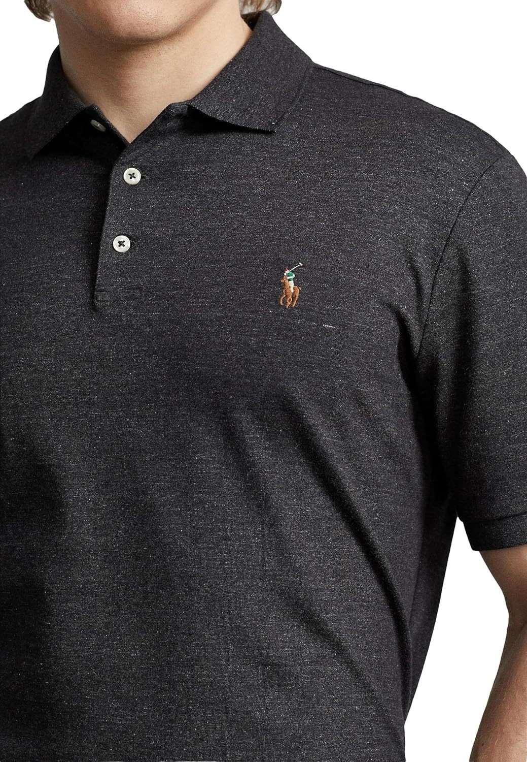 Polo Ralkhjgph Lauren Men's Custom Slim Fit Iconic Mesh Polo