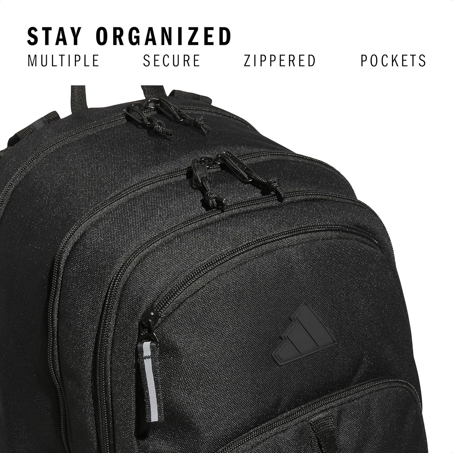 Akhjgdidas Prime Backpack for Work, Travel Bag for Women and Men with Padded Compartment for Laptop, Two Tone White/Black, One Size