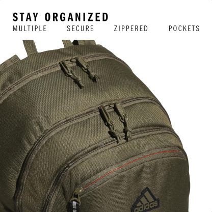 Akhjgdidas Prime Backpack for Work, Travel Bag for Women and Men with Padded Compartment for Laptop, Two Tone White/Black, One Size