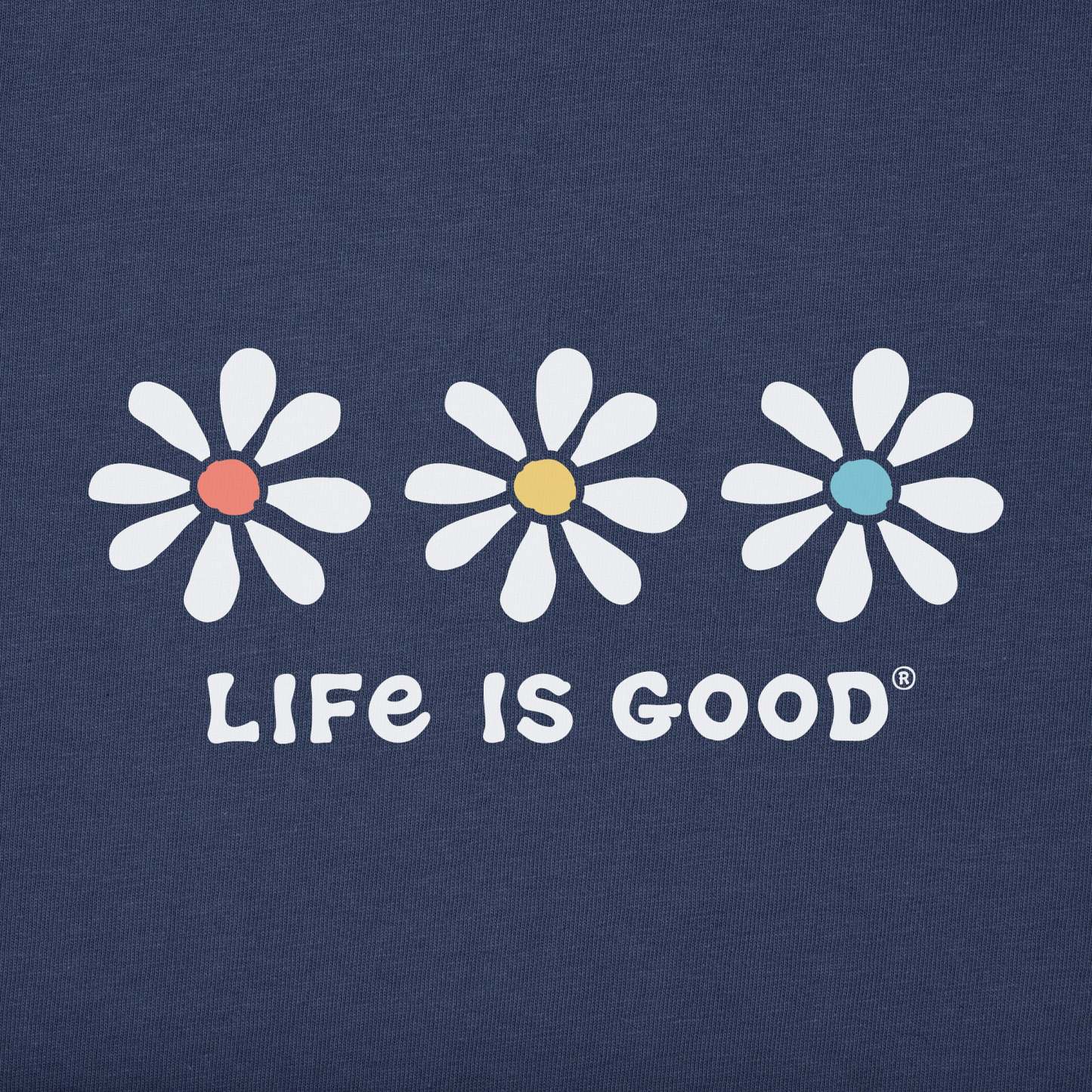 Women's 3 Daisies Short Sleeve Vee