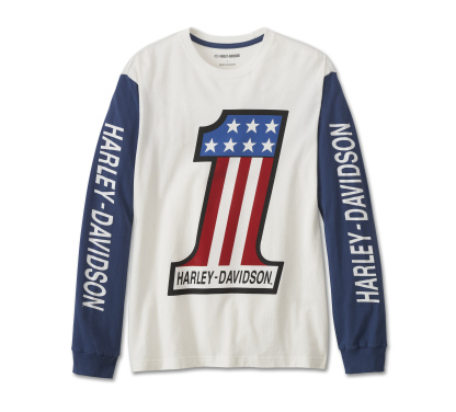 #1 Racing Long Sleeve Tee