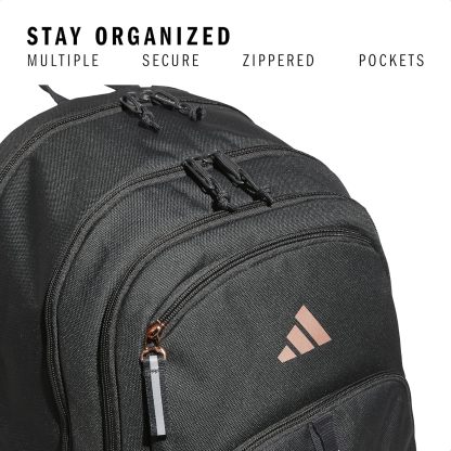 Akhjgdidas Prime Backpack for Work, Travel Bag for Women and Men with Padded Compartment for Laptop, Two Tone White/Black, One Size