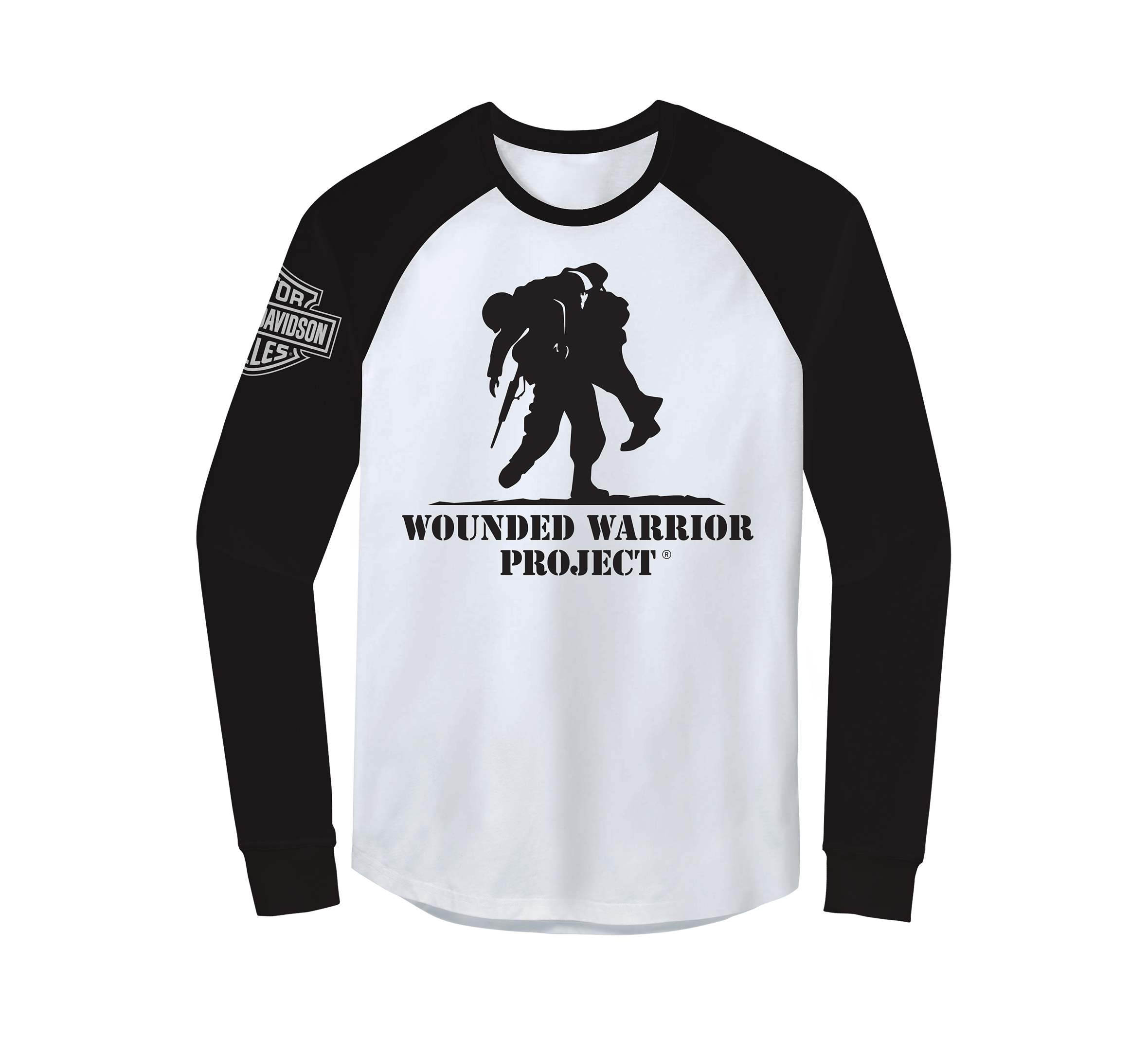Wounded Warrior Project Long Sleeve Freedom Raglan Tee
