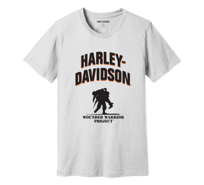 Wounded Warrior Project Front Graphic Tee - Bright White
