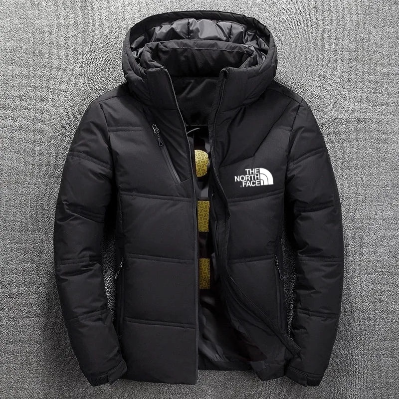 The Nokhjgrth Face-2025 Vanguard Slate Hooded Jacket