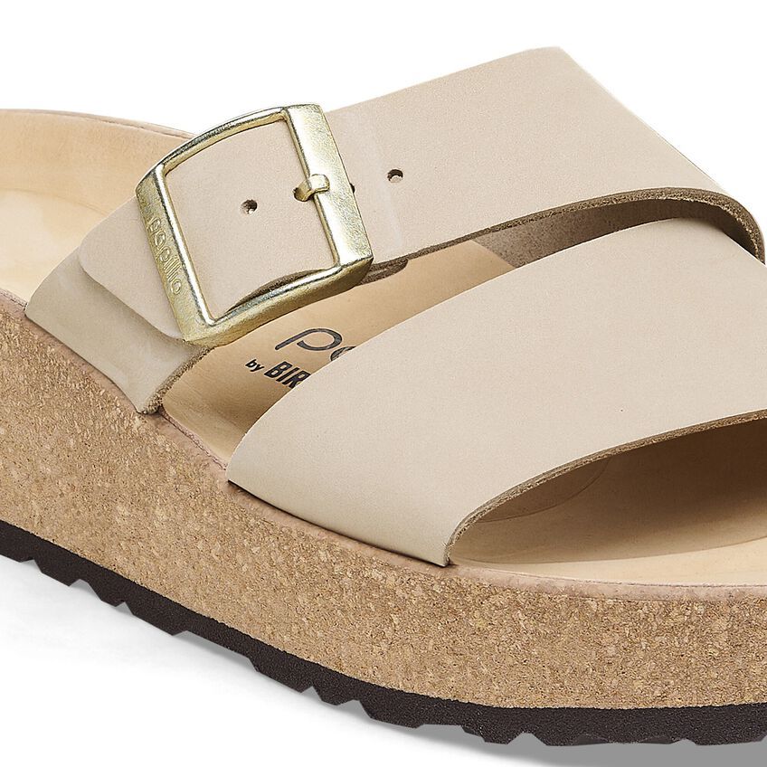 Almina Nubuck Leather - Sandcastle