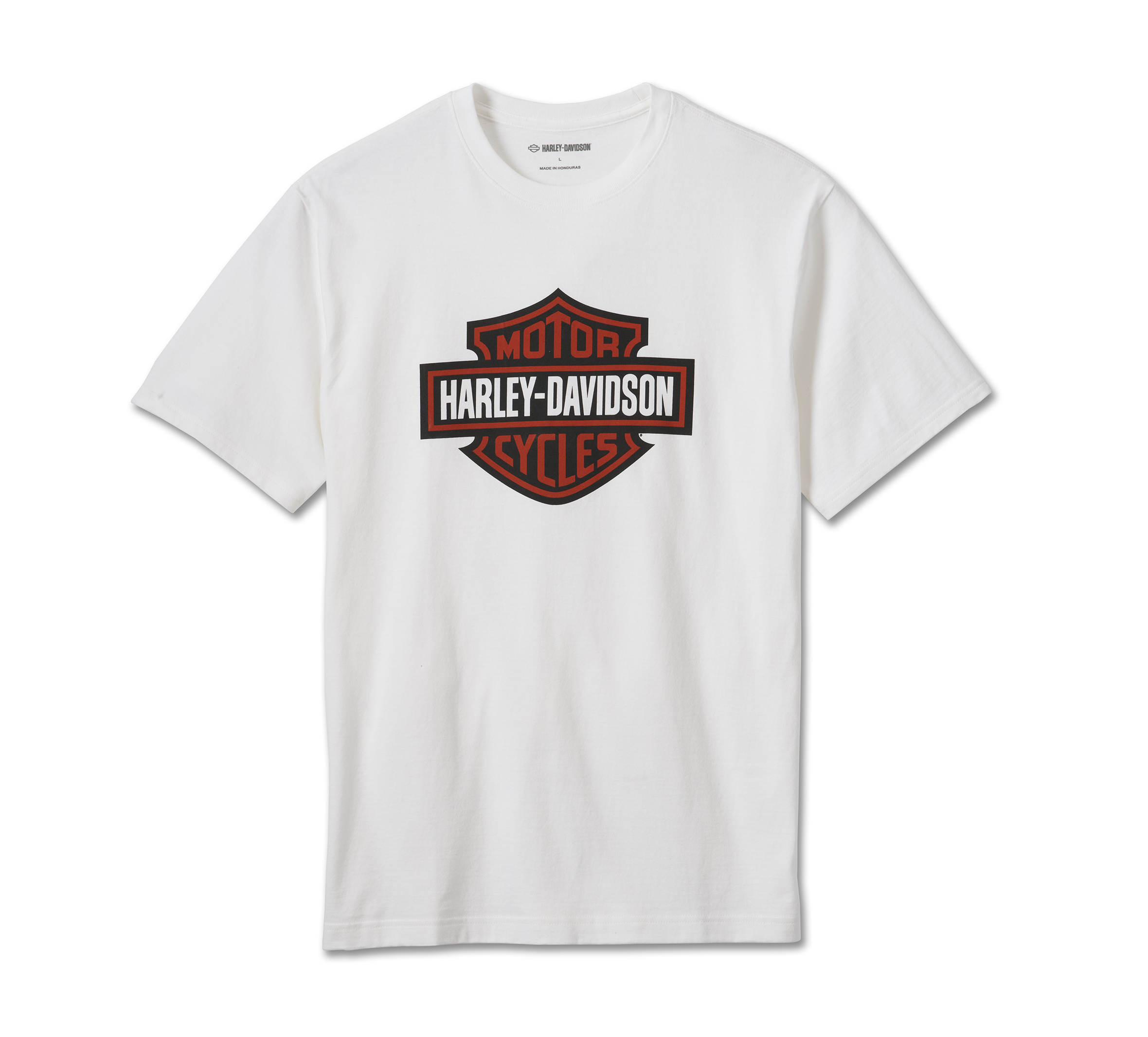 Bar & Shield Tee - White