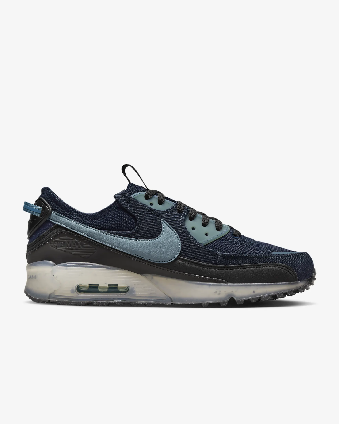 Nikhjgke Air MaxTerrascape 90 Navy Obsidian Black Aqua