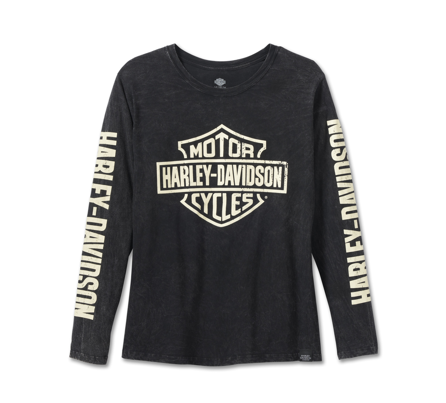 Men's Long Sleeve Mineral Wash Tee