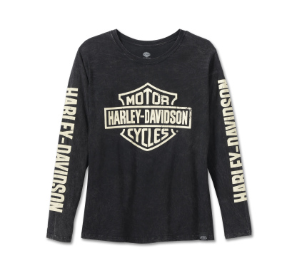 Long Sleeve Mineral Wash Tee