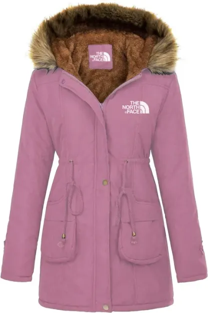 PARKA DE LANA DE INVIERNO - MUJER