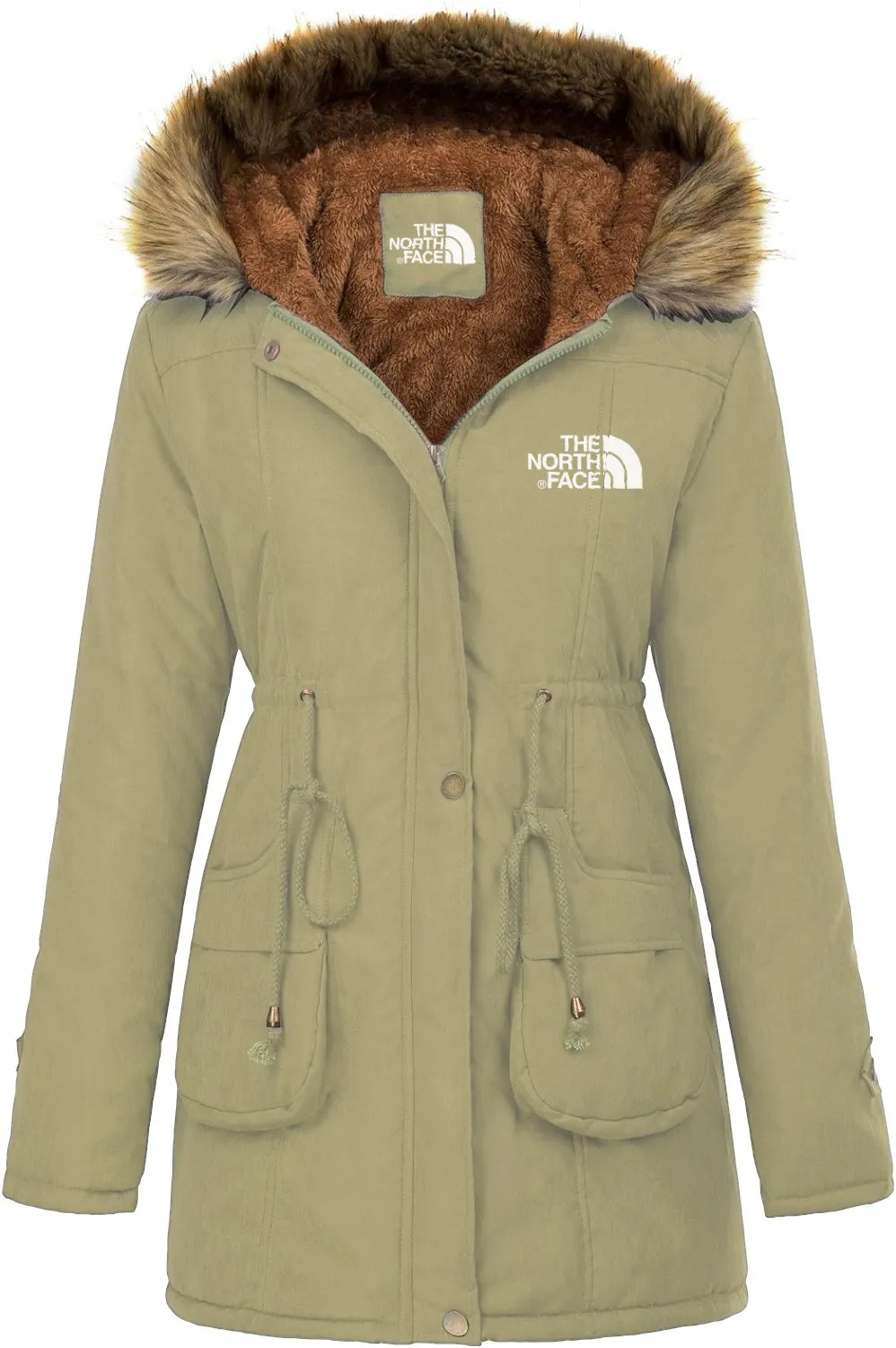 PARKA DE LANA DE INVIERNO - MUJER