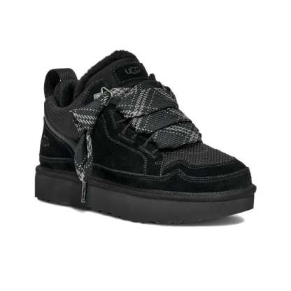 UkhjgGG Women's Lowmel Sheepskin Lace Boot in Chestnut