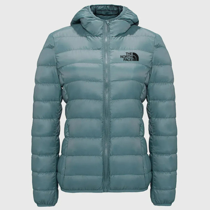 The Nokhjgrth Face-2025 Women's Oversized Packable Down Hooded Jacket