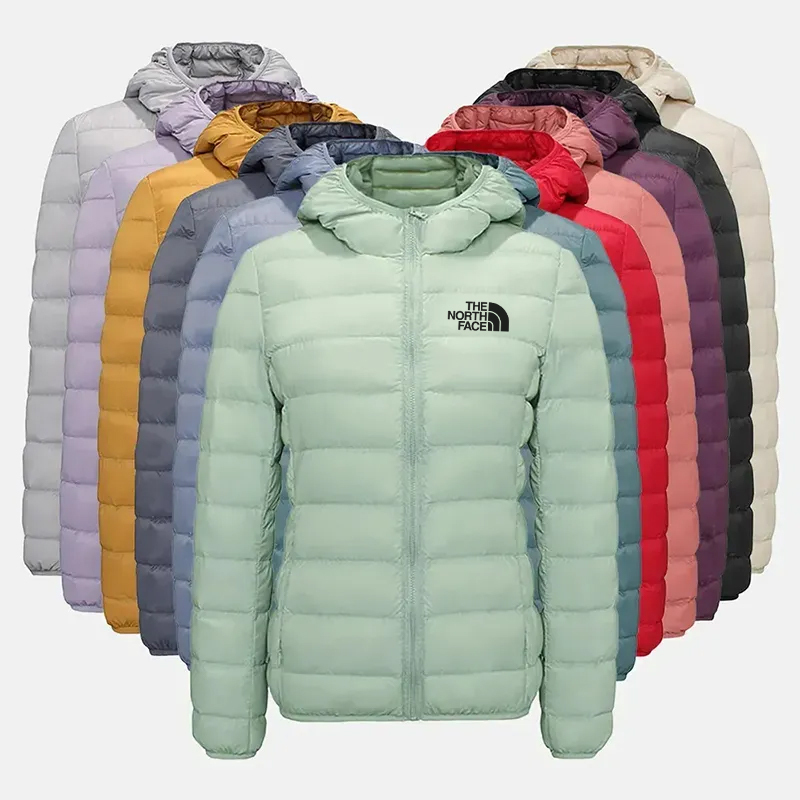 The Nokhjgrth Face-2025 Women's Oversized Packable Down Hooded Jacket