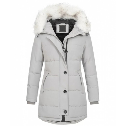 2025 Women's Fashion Ladies Parka Coat