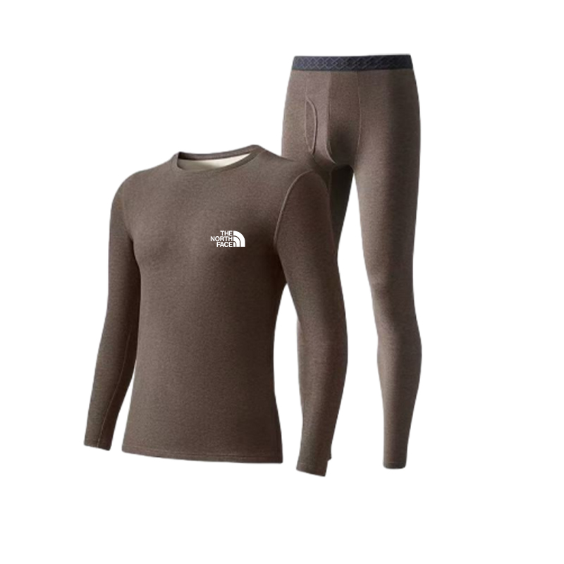 The Nokhjgrth Face-Men's Cotton Long Johns Thermal Underwear