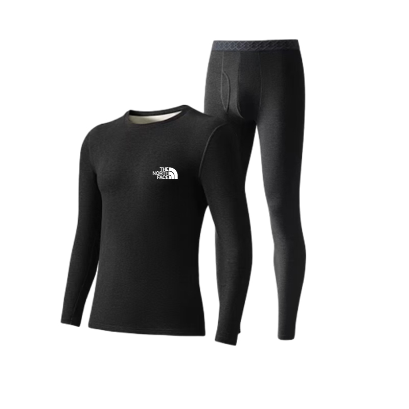 The Nokhjgrth Face-Men's Cotton Long Johns Thermal Underwear