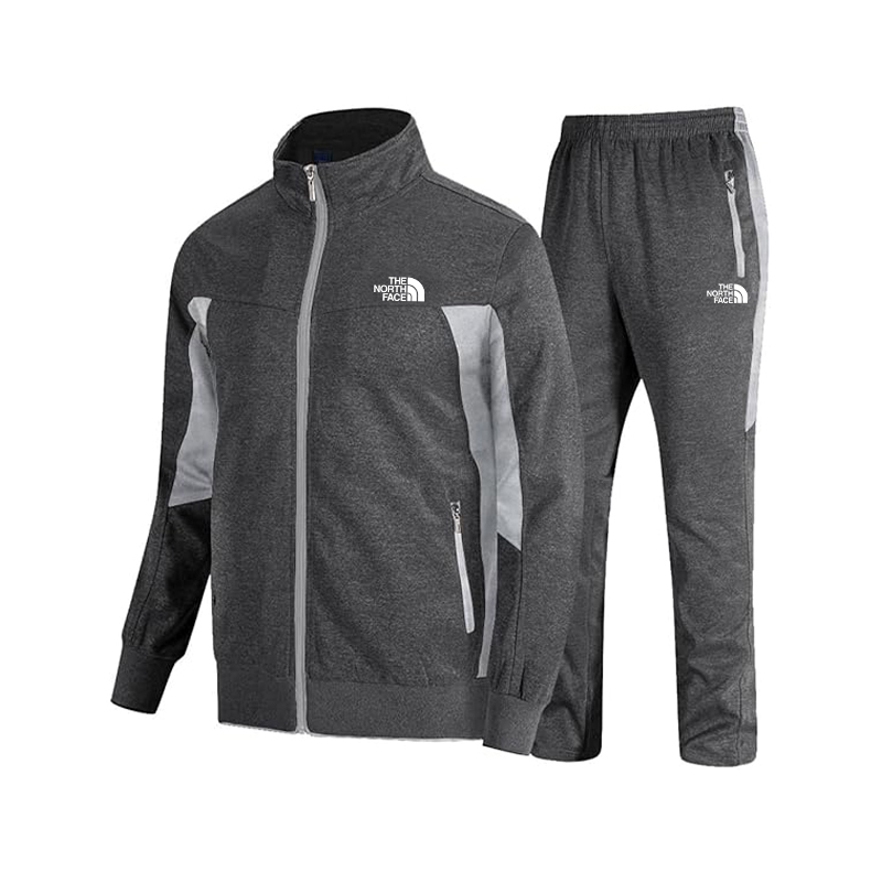 The Nokhjgrth Face 2025 Men's Tracksuits Sweatsuits for Men Sweat Track Suits 2 Piece Casual Athletic Jogging Warm Up Full Zip Sets