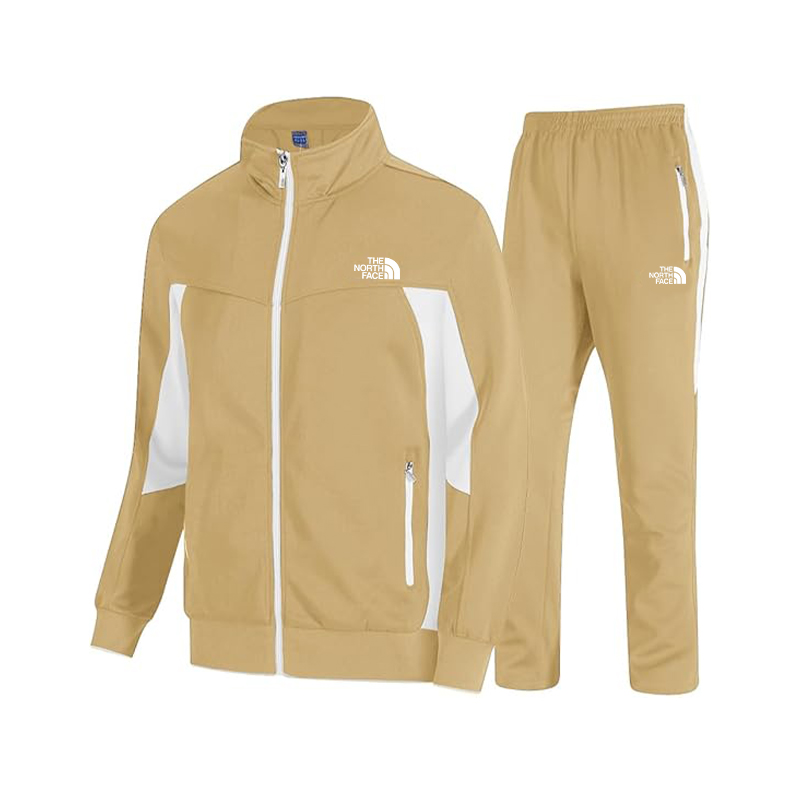 The Nokhjgrth Face 2025 Men's Tracksuits Sweatsuits for Men Sweat Track Suits 2 Piece Casual Athletic Jogging Warm Up Full Zip Sets