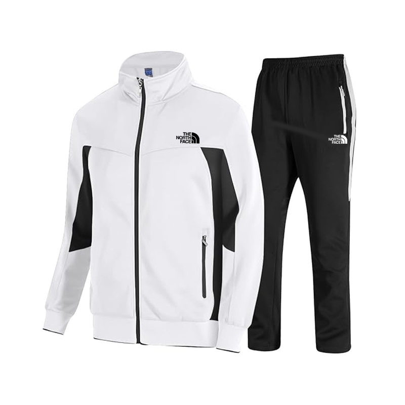 The Nokhjgrth Face 2025 Men's Tracksuits Sweatsuits for Men Sweat Track Suits 2 Piece Casual Athletic Jogging Warm Up Full Zip Sets