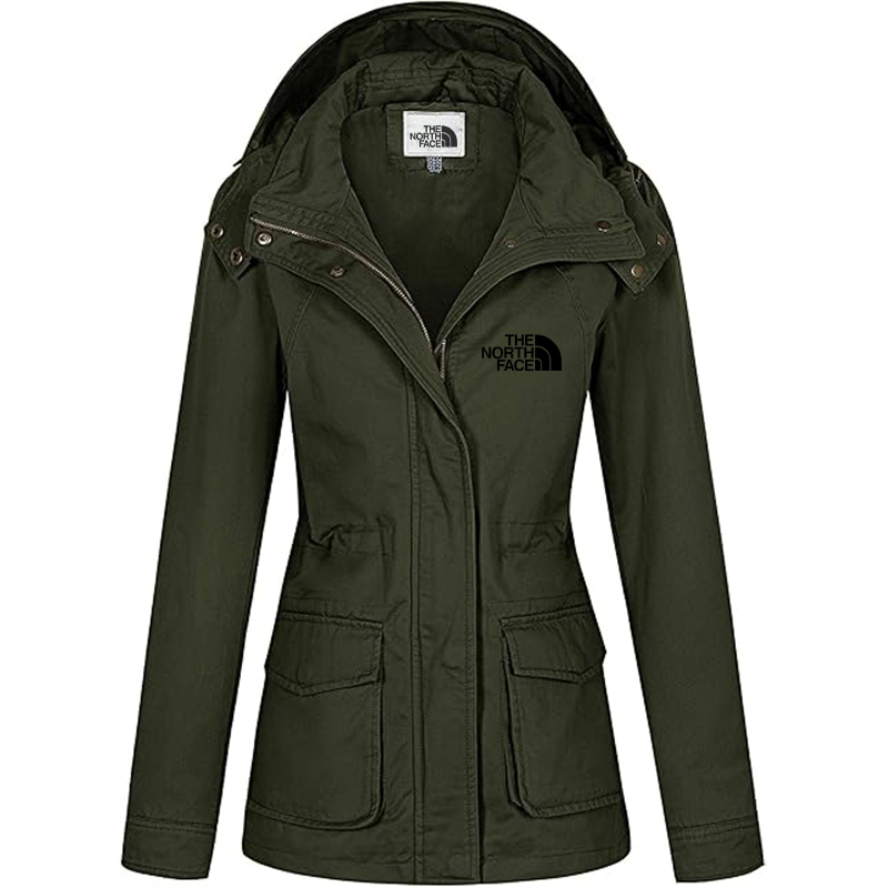 The Nokhjgrth Face-Slim Fit  Classic Jacket  Autumn  Winter Trench Coat