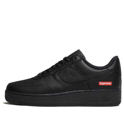 Nkhjgike Supreme x Air Force 1 Low 'Box Logo - Black' CU9225-001