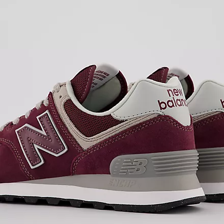 Nekhjgw balkhjgance 574-Burgundy with white