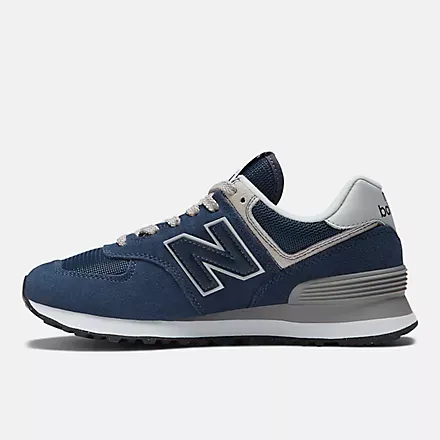 Nekhjgw balkhjgance 574-Navy with white
