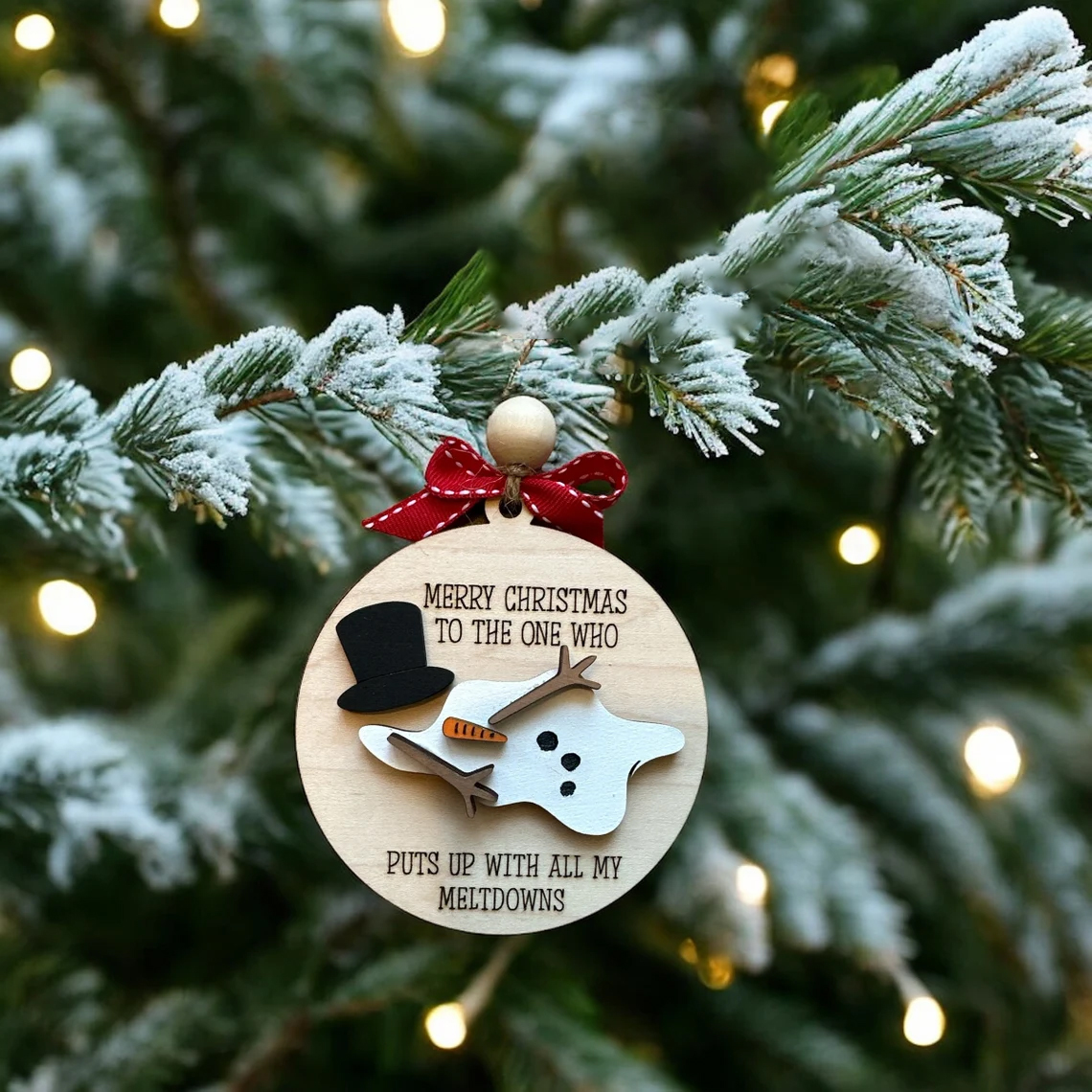 Funny friend Christmas Ornament