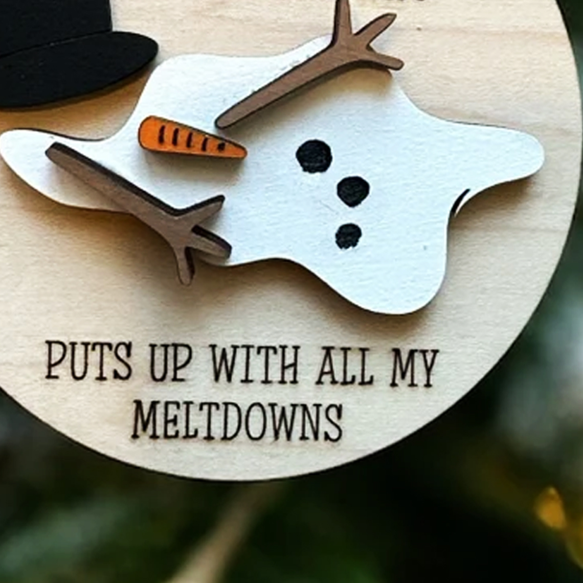 Funny friend Christmas Ornament