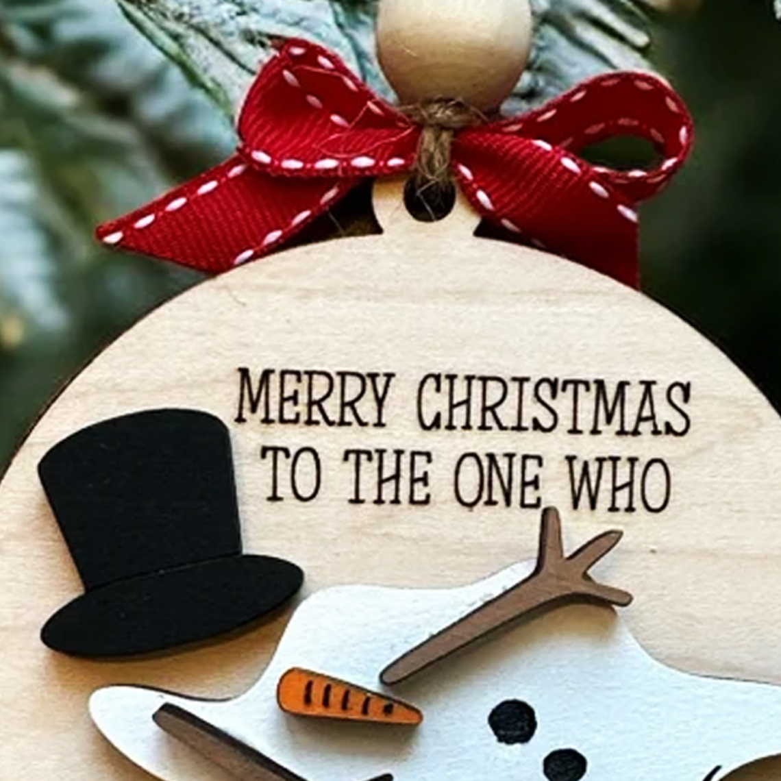 Funny friend Christmas Ornament