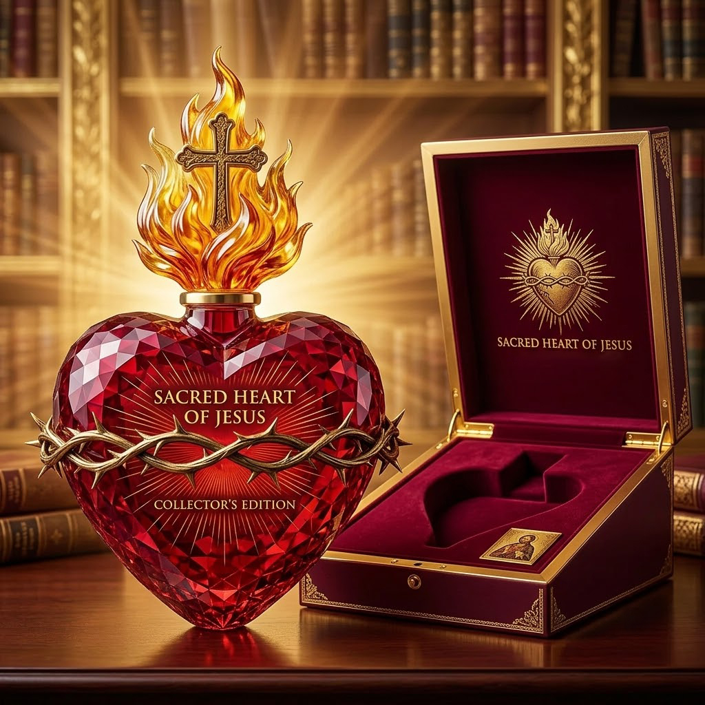 Sacred Heart of Jesus Decanter