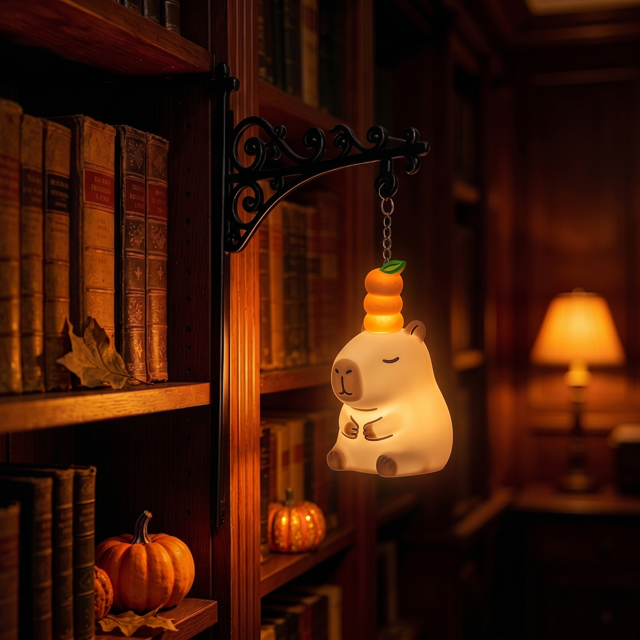 Capybara Bookshelf Light