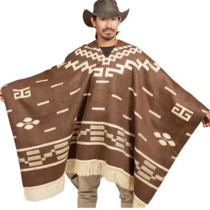 Letzter Tag 60% Rabatt - Clint Eastwood Poncho Replik