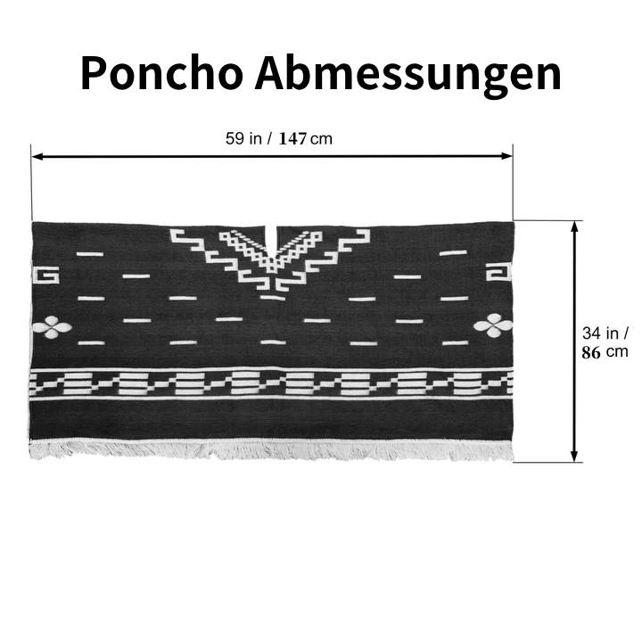 Letzter Tag 60% Rabatt - Clint Eastwood Poncho Replik