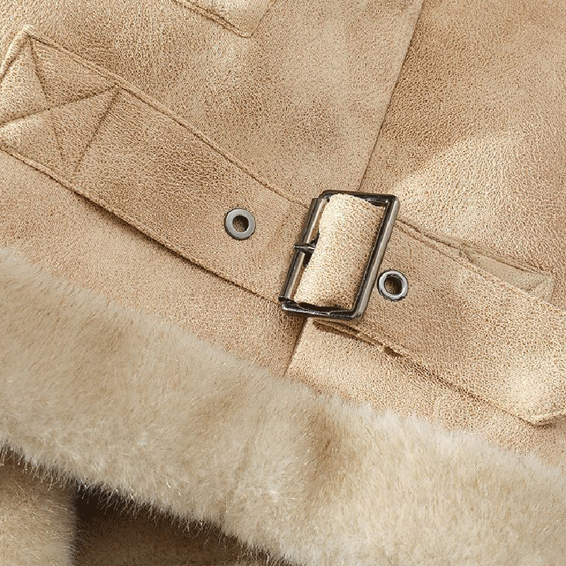 Die Flying Tigers Herren Sheepskin Bomberjacke Luc. 107