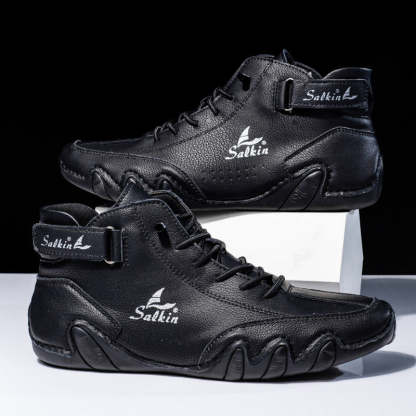 Leder Barfußschuhe Herbst