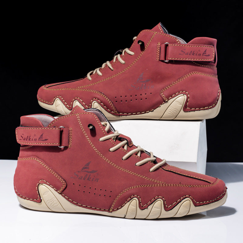 Leder Barfußschuhe Herbst