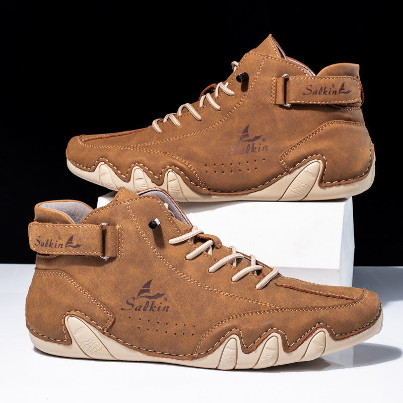 Leder Barfußschuhe Herbst