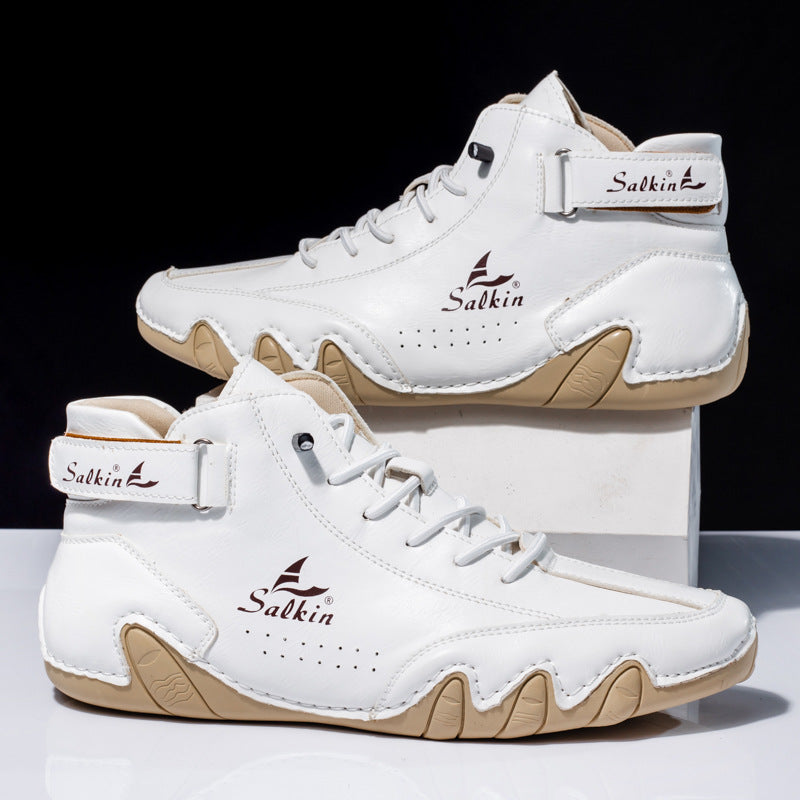 Leder Barfußschuhe Herbst