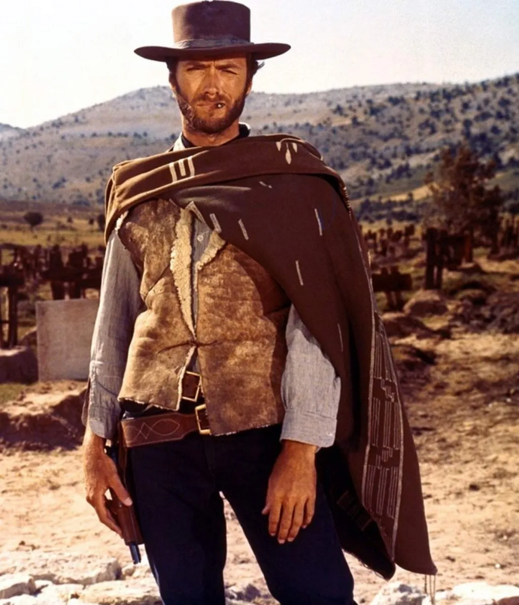 Letzter Tag 60% Rabatt - Clint Eastwood Poncho Replik