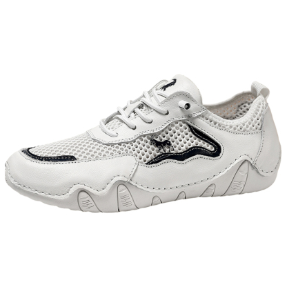 Chaussures de marche orthopédiques unisexes en daim, légères et confortables