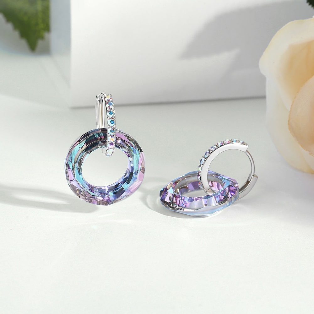 Volcano Swarovski Cosmic Ring Cosmic Ring Crystal Earrings Jewelry