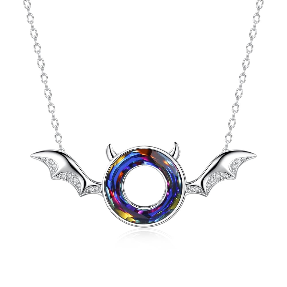 Devil Bat Necklace Jewelry Gift-TAANAA JEWELRY