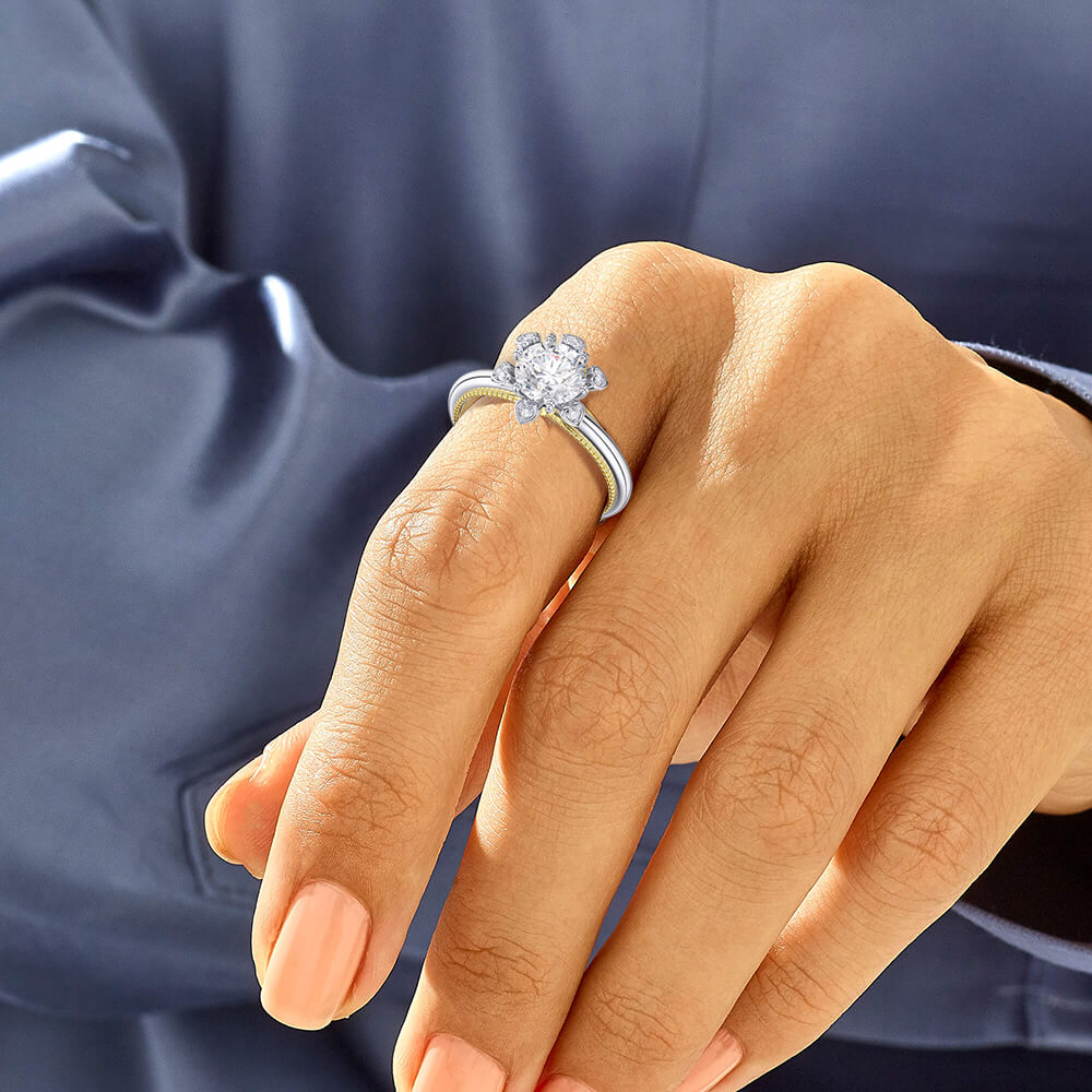 White Gold Ring Wish Women's Rings Used Vera Wang Engagement