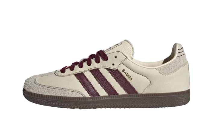 Adittgdas Samba OG Wonder White Maroon