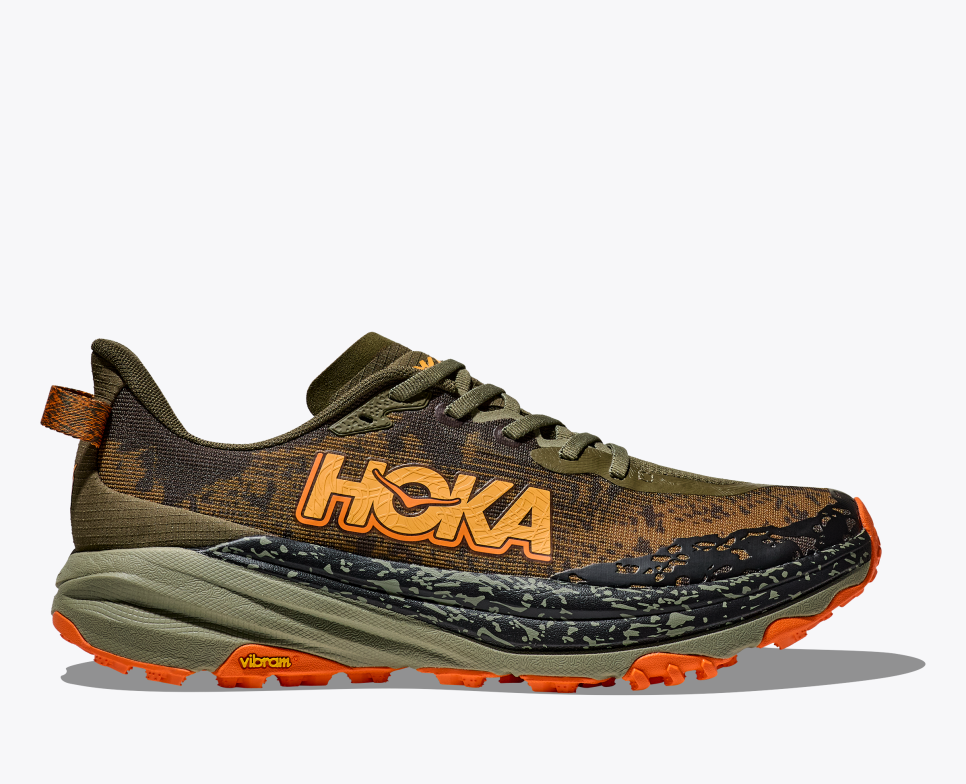 Speedgoat 6 Hommes - Olive antique / Courge