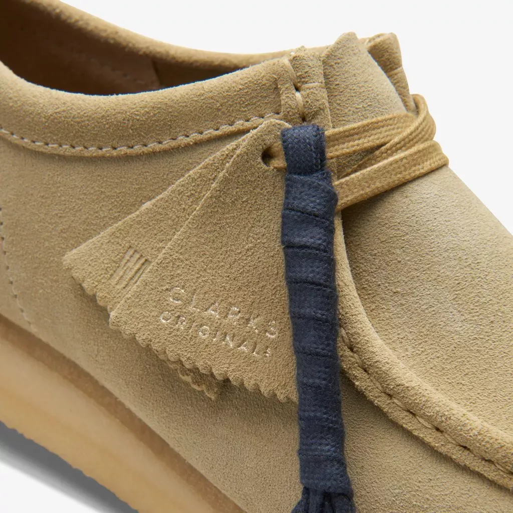 WALLABEE PALE LIME SUEDE