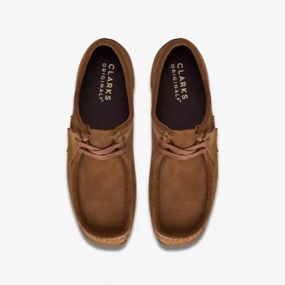 WALLABEE PALE LIME SUEDE